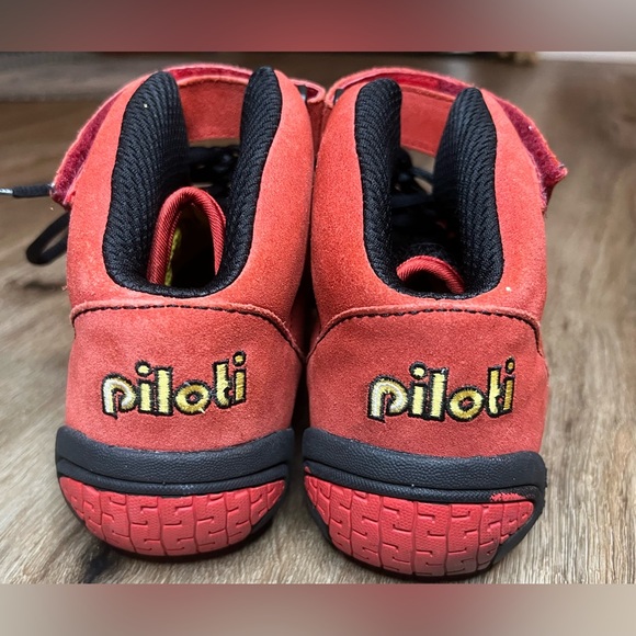 Piloti Ingels Red Suede Driving Shoe Karting Racing Shoe Men’s Size 7.5 - Picture 2 of 11